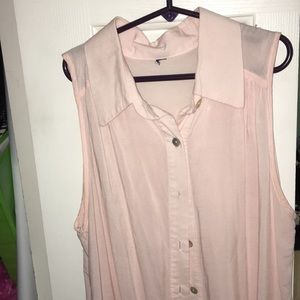 Light pink tank top size small